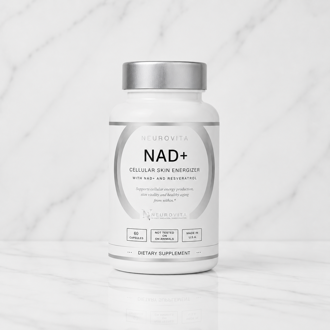 NAD+ Cápsulas Energizantes Celulares | NeuroVita